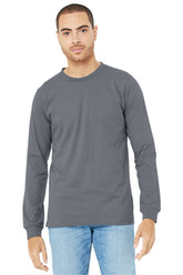 BELLA+CANVAS® Unisex Jersey Long Sleeve Tee - Storm - 2XL